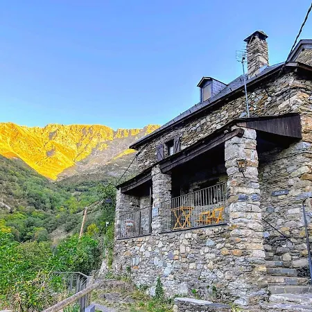 Casa Rustica Y Chic Con Chimenea Y Vistas Panoramicas De La Vall De Boi *